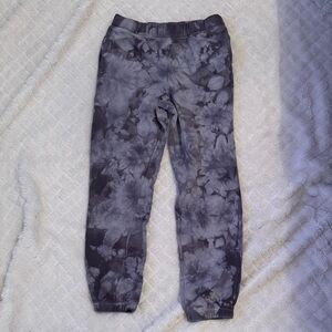 art class Black and Gray Tie-Dye Sweatpants